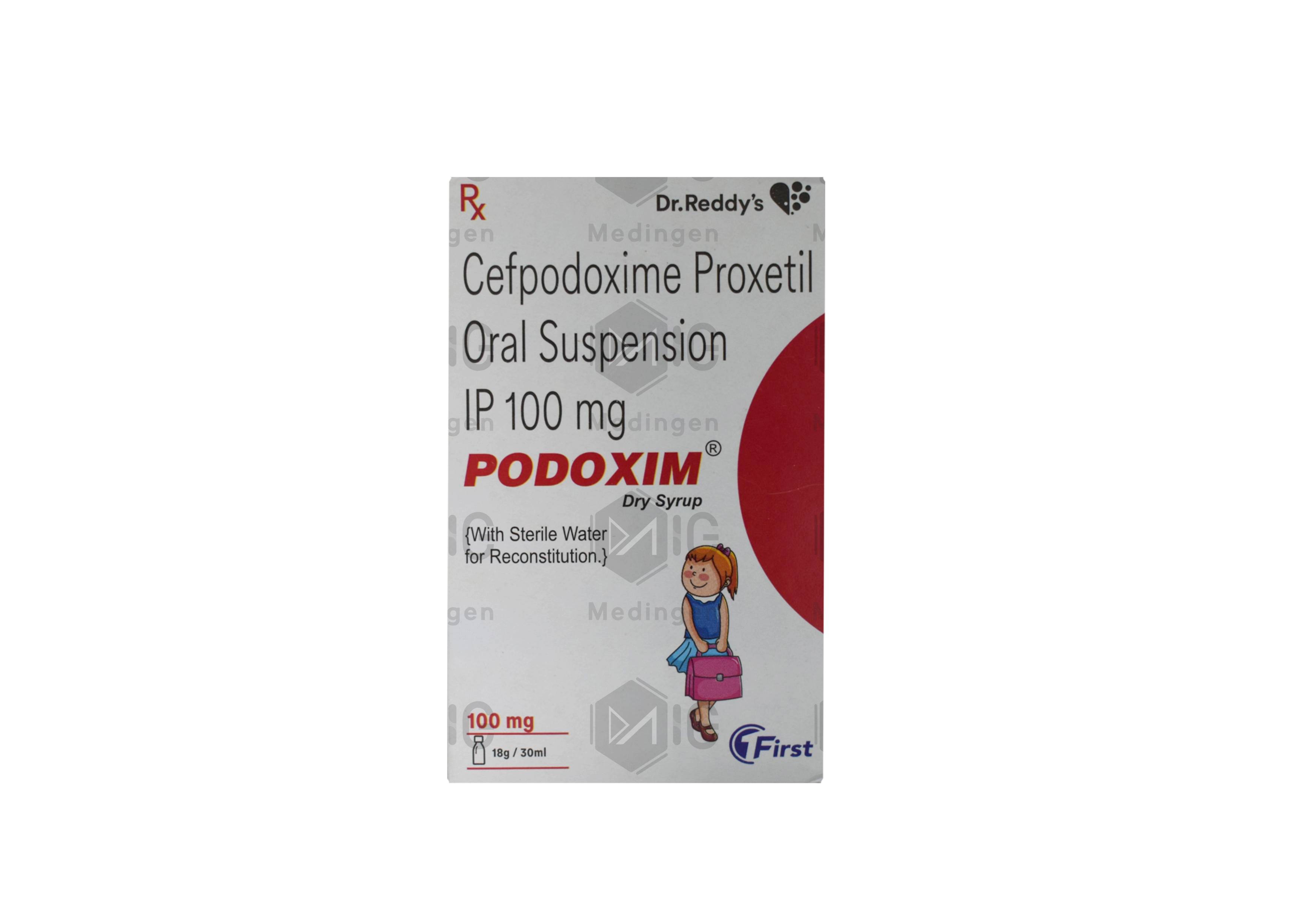 PODOXIM 100MG DRY SYRUP